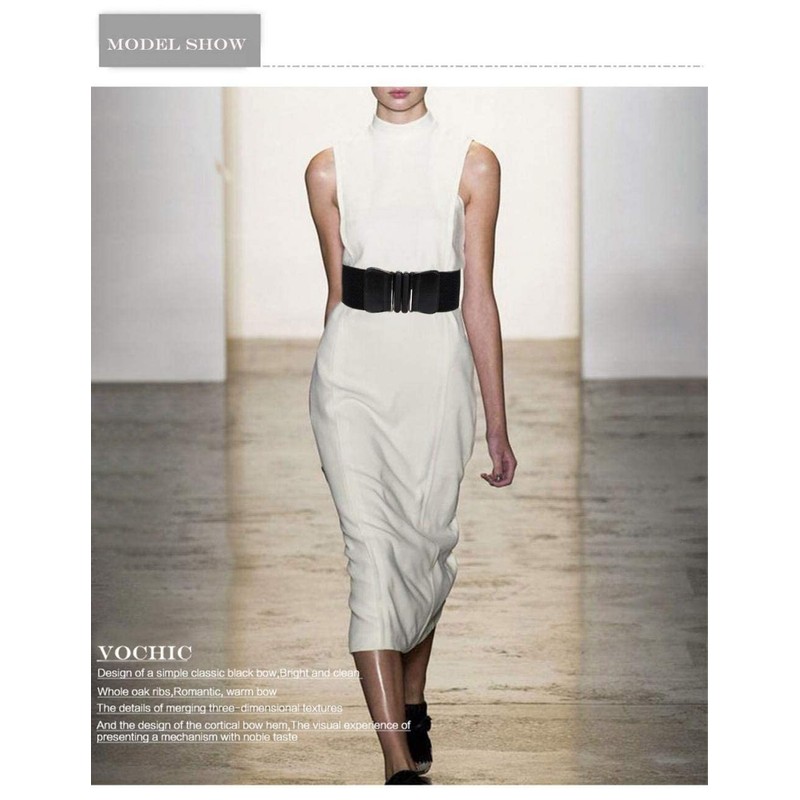 VOCHIC Wide Elastic Plus Size Belt for Women Cinch Waist