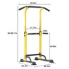 SogesPower Power Tower Dip Station Pull Up Bar for Home
