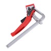 Ratcheting Table Clamp, Chrome Vanadium Steel Clamp Fixture for Woodworking,
