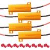 Kinstecks 4PCS 50W 6Ohm LED Load Resistors LED Turn Signal