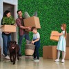Grooy Artificial Boxwood Roll Panels,40"x 120"(33.33 sq.ft) UV-Anti Faux Ivy