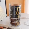 AIMALL Rotating Multi-Layer Belt Storage Box - Transparent Women’s Belt