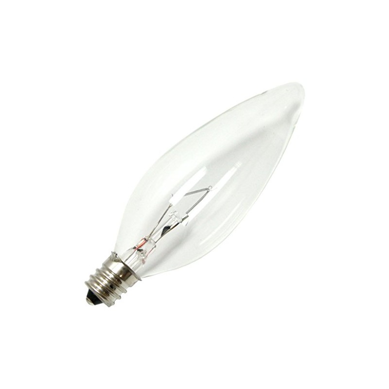 Bulbrite KR25CTC/32 460025 Krypton Bulb, 25W, Clear