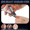 Gebogene Nagelknipser Schräger Nagelknipser Edelstahl Nagelzwicker Nail Clipper Fingernagel Knipser