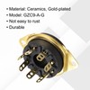 MECCANIXITY 8 pins PCB Tube Socket Ceramics, Vacuum Tube Protect