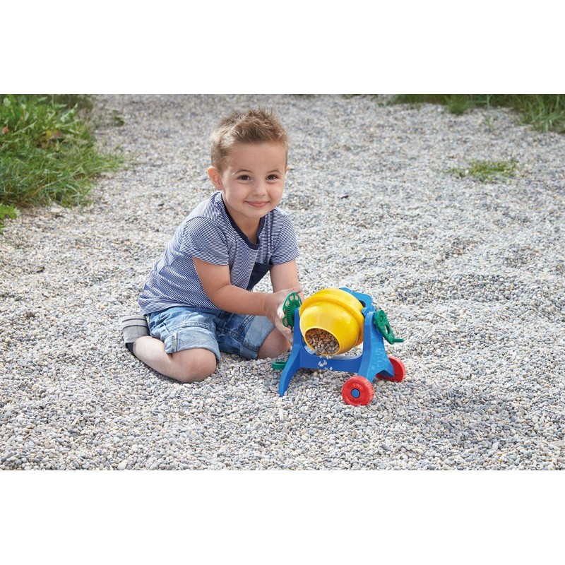 Lena 5009 x Toy Small, Sandpit, Hand Concrete Mixer with