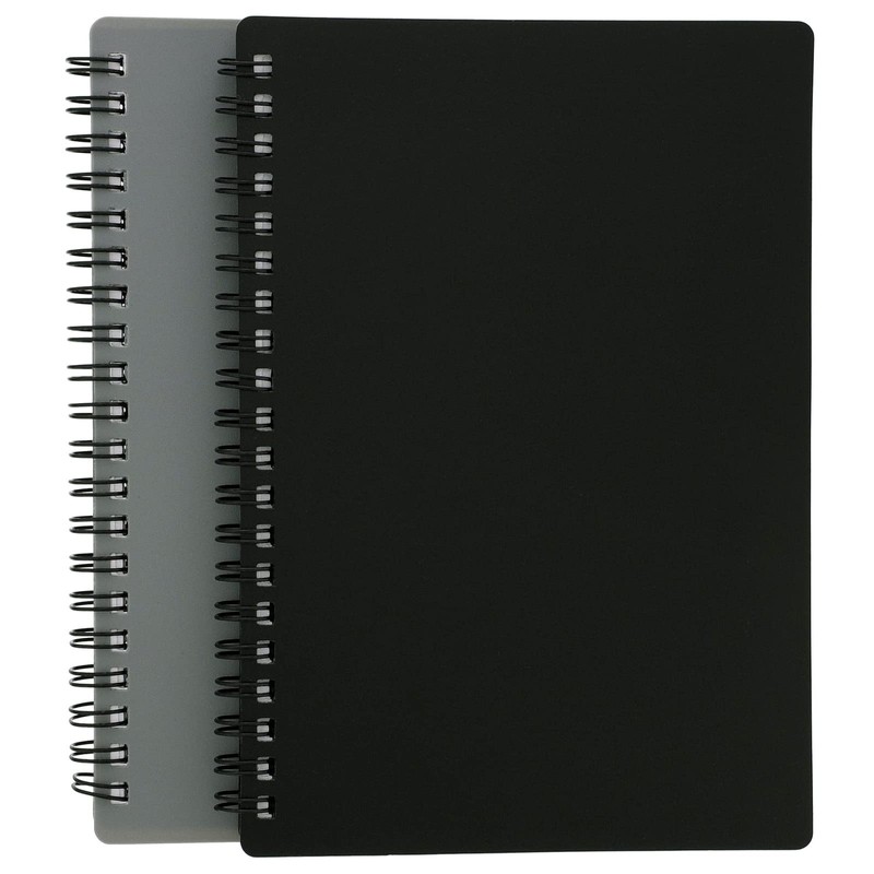 Juvale 2-Pack Spiral Password Keeper Book with Alphabetical Tabs, Password