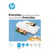 HP Everyday A5 80 Micron Glossy Clear Hot Laminating Pouches