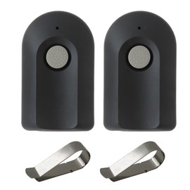 New Upgraded 2x Garage Door Opener Remote,Replacement for Genie Intellicode & Overhead Door ACSCTG GIT-1 Type 1,390mhz