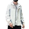 Lightweight Men's Jacket with Hood for Outdoor, Travel, Hiking, Windbreaker,