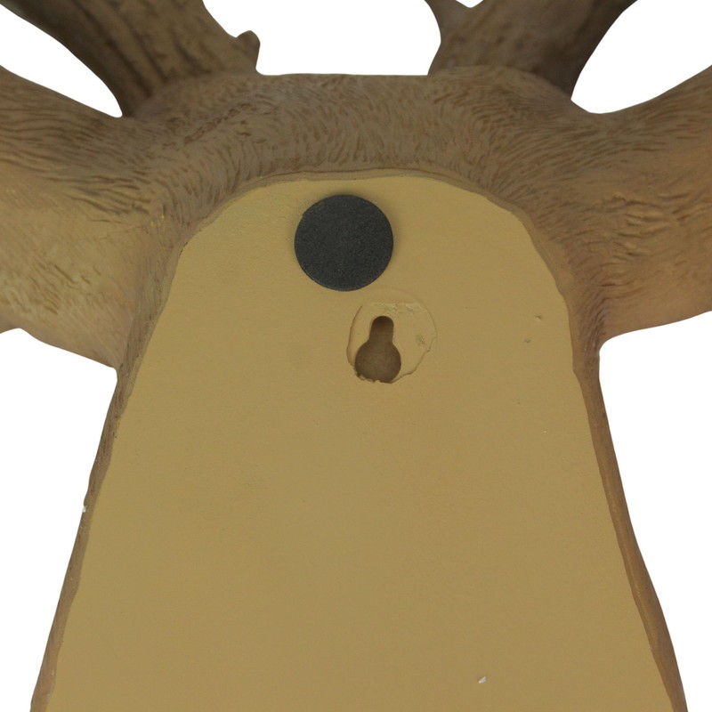 Zeckos 12 Point Buck Deer Head Bust Resin Wall Sculpture