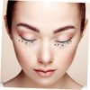 Baluue 12pairs Heart Flower Sequin Eyelashes Diy False Lash Extensions