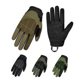 Intra-FIT Airsoft Gloves,Anti-Slip Duty Glove with Touchscreen,Lightweight and High Dexterity(Olive,S)