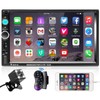 Podofo Double Din Car Stereo Radio 7 Inch Touch Screen