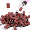 Mikinona Nail Drill Sanding Rings Durable Corundum Grinding Heads for