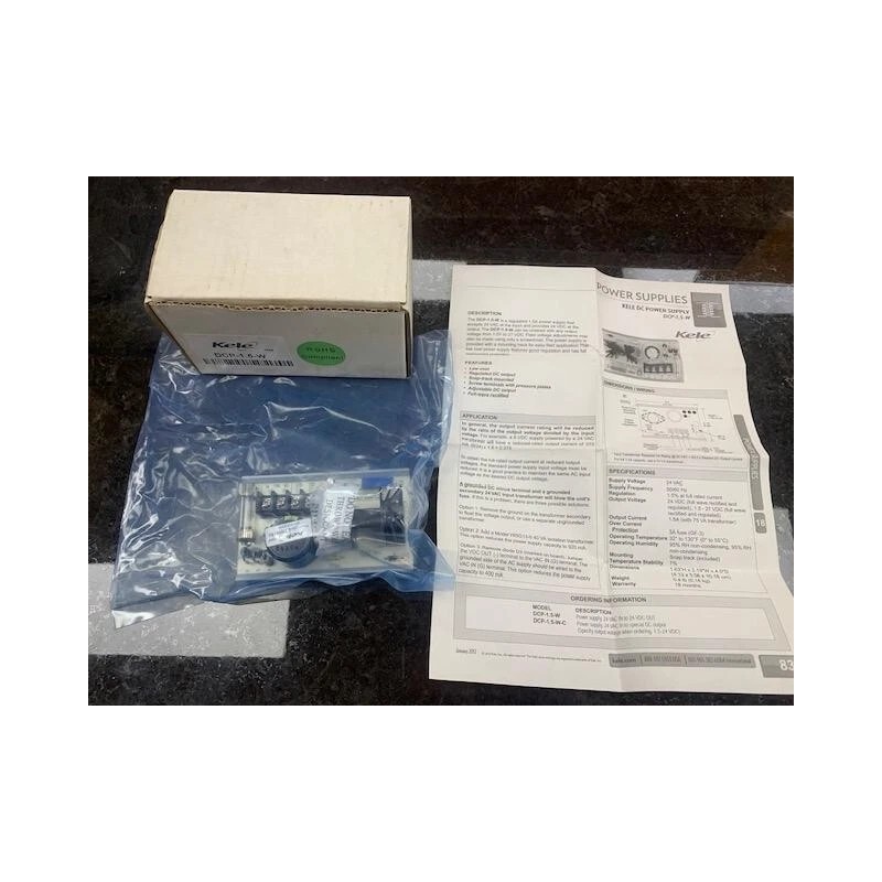 Kele DCP-1.5-W Regulated DC Power Supply, 1.5A