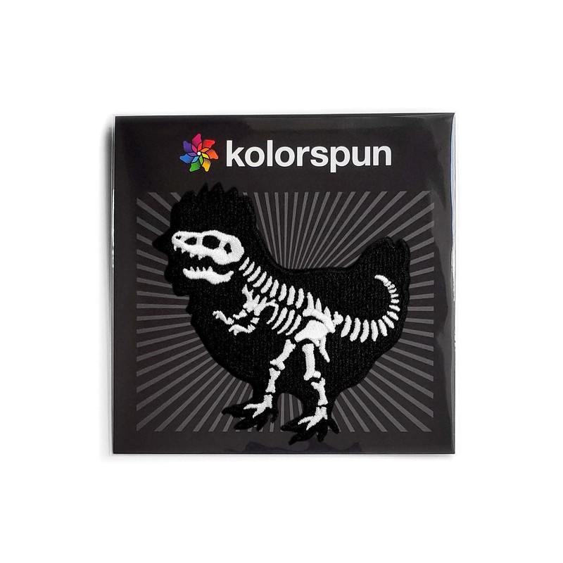 Kolorspun Parche de dinosaurio de pollo - Parche táctico de
