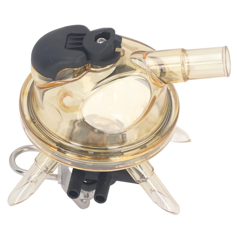 Milking Claw Transparent Cover Stainless Steel Base 380cc Milk Collector