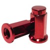 Coyote 16 Red 10x1.25 Flat Base Lug Nut Set 14mm