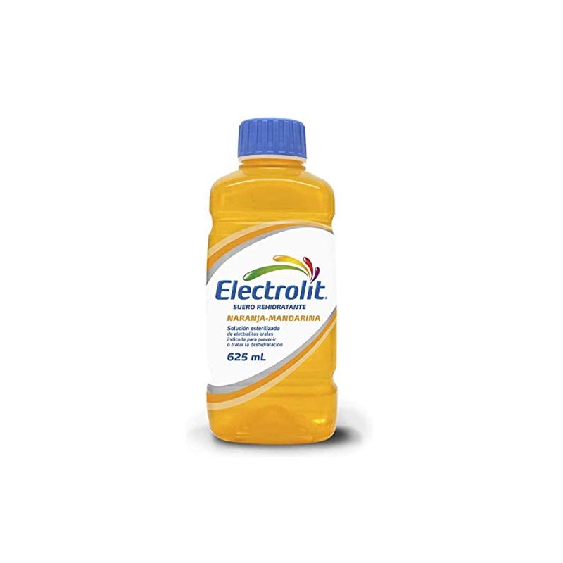 ELECTROLIT - Electrolit Sabor NARANJA MANDARINA (12 frascos) Suero Rehidratante