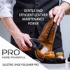 Kit de brillo eléctrico para zapatos, mejoras de energía, cepillo