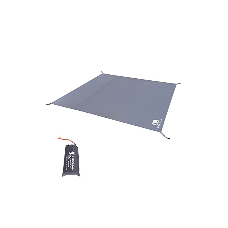 Hikeman Waterproof Camping Tarp Portable Tent Footprint with Drawstring Bag