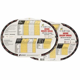 Franmara 6142-BU Bill Dove Drink Wheel Includes, 290 Recipes