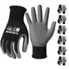 MANUSAGE Safety Work Gloves - Protective Glove for Men &