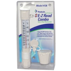 Pentair R141200 E-Z Read Combo Sink Or Float Thermometer