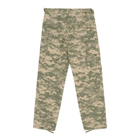 Rothco Kids Digital Camo BDU Pants - Rugged Outdoor Hiking Camping Comfortable Cargos (US, Alpha, Small, Regular, ACU Digital Camo)