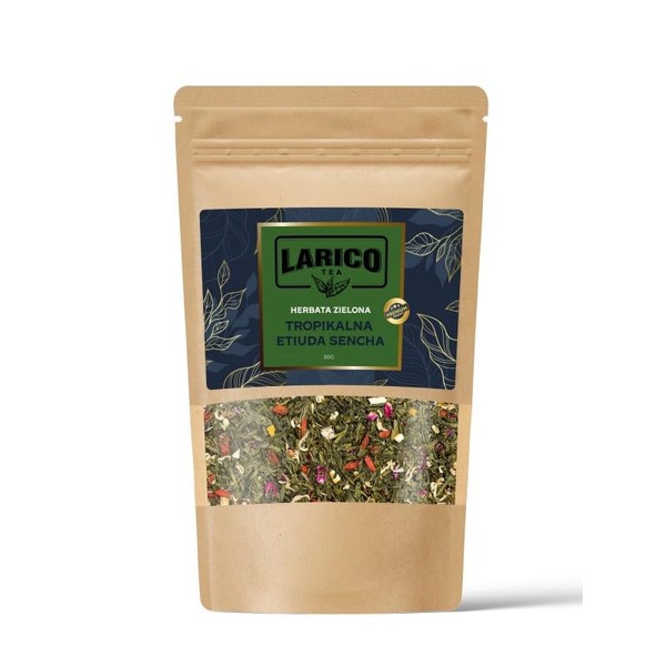 LARICO Premium Sencha Green Tea Loose Leaves Tropical Etude 50