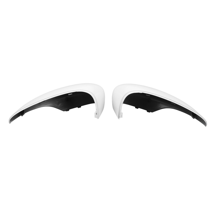 1pair Rearview Mirror Cap 1594546 White Wing Mirror Cover Cap