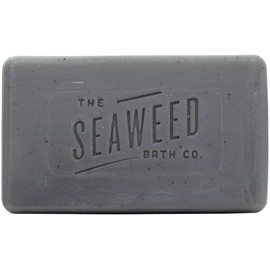 The Seaweed Bath Co. Purifying Detox Facial Bar Soap, Unscented, With Natural Organic Seaweed, Charcoal, Vegan, Paraben Free, 3.75 oz.