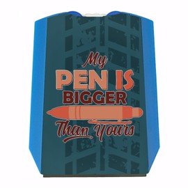 Parking Disc with Saying My Pen is Bigger Than Yours Men's Humour for Your Car Humour Word Game Ice Scraper Funny