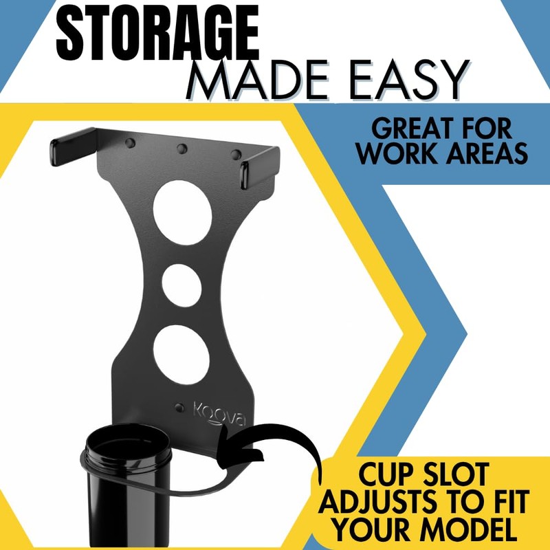 Koova Wall Mounted Grease Gun Holder for 20v Grease Guns