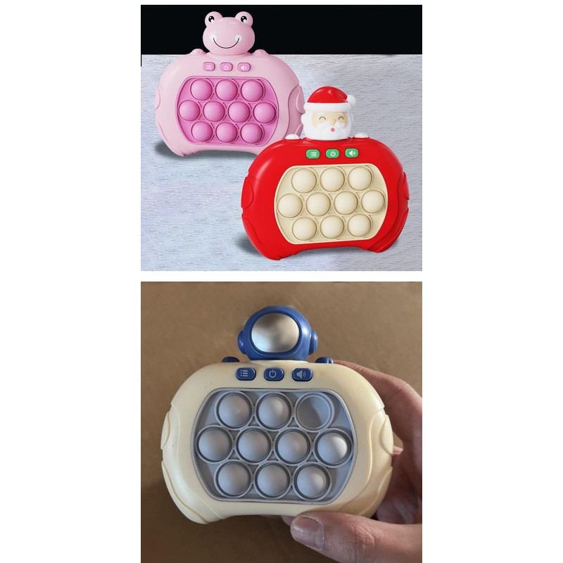 Push-Pop Game, Lighting, Electric, Includes Music, Stress Relief, Pop-it, Educational