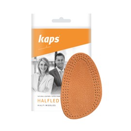 Kaps Halfled Half Insoles - Comfortable Leather & Latex - Inserts (L4-5 US)
