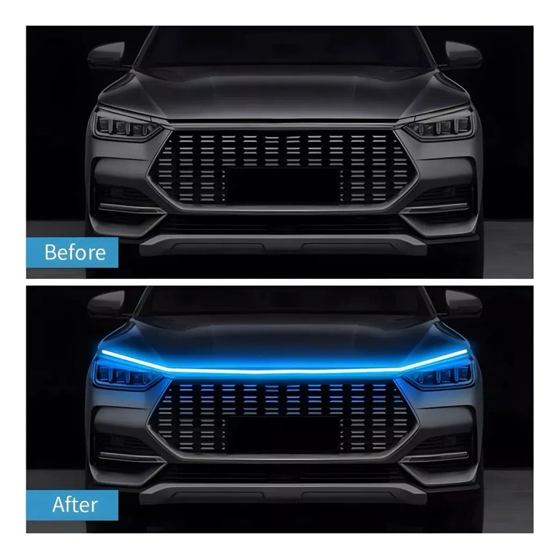 Tira Led Secuencial Luz Diurna Suv Luces Led Para Autos