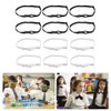PRETYZOOM 20pcs Bow Tie Straps Adjustable Bow Tie Extension Straps