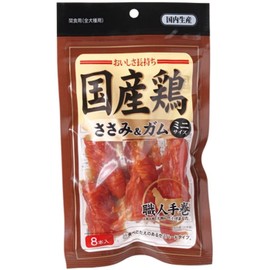 Domestic Chicken Scissors & Gum Mini 8 Sticks x 3 Pieces