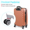 sourcing map Luggage Wheel Replacement, Suitcase Trolley Wheels DIY Repair,