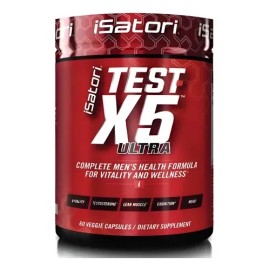 Isatori Test X5 Ultra 60 Capsulas Sin Sabor