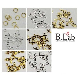 Owner Clan View Lab - Metal Parts Collection Gold Parts Nail Parts / 뷰랩 - 메탈 파츠 모음전 금파츠 네일파츠