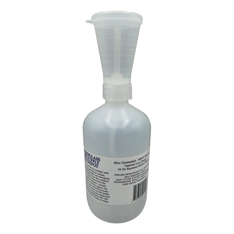 MEK Peroxide Adjustable Volume Dispensing bottle 16oz. (500ml)