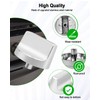 4Pcs Stove Knobs W11366438 Fit for Whirlpool Gas Ranges WCG55US6HS00