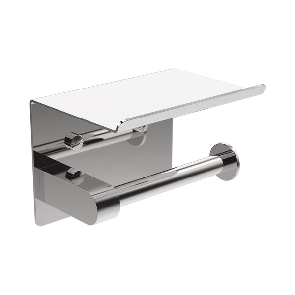 Ibergrif Toilettenpapierhalter mit 2 Montagemethoden, Klopapierhalter ohne Bohren, Klorollenhalter Wandhalterung,