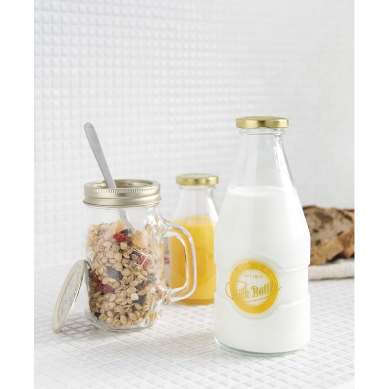 Kilner Milk Bottle 1/3 Pint 189ml