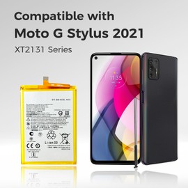 BATLABB New MD50 Cellphone Battery Compatible with Moto G Stylus 2021 XT2131 Series, with Instruction & DIY Toolkit