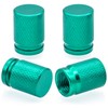 MEAJOO 4PCS Car Tire Valve Stem Caps, Waterproof Airtight Car