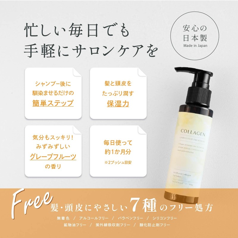 Salon Collagen Solution Natural Collagen Moisturizing lago design